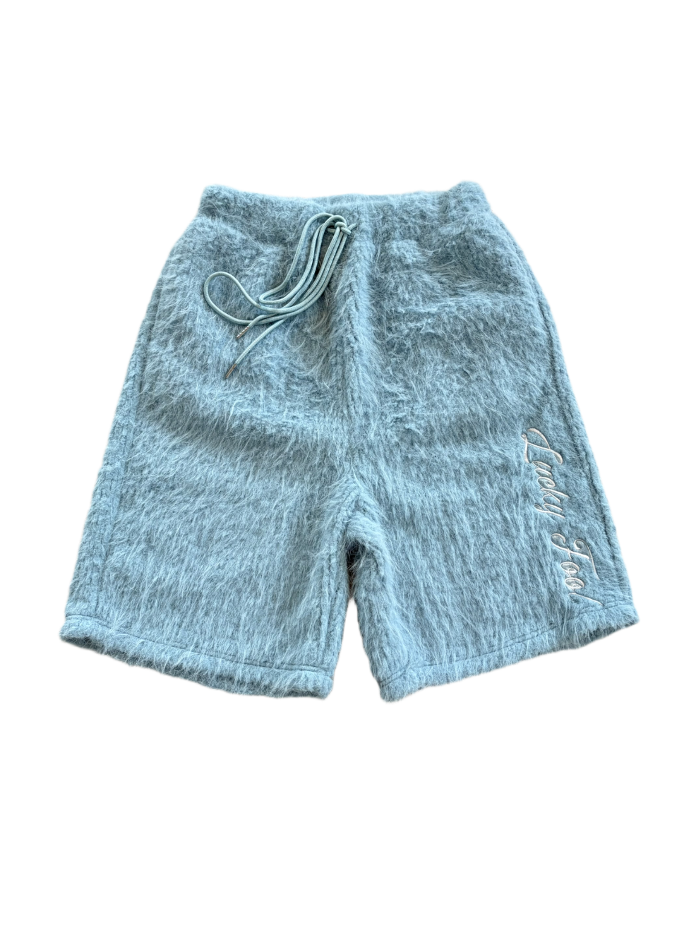 Mohair Embroidered Shorts