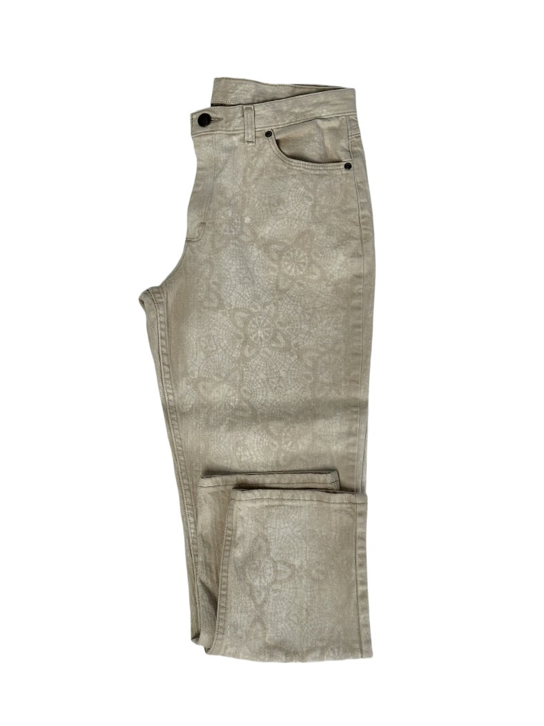 1 of 1 Denim Bleach Patterned Jeans