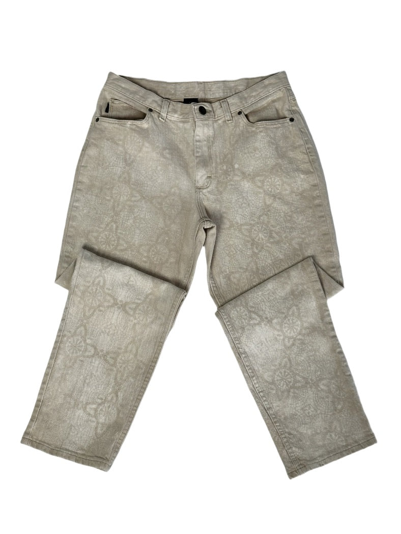 1 of 1 Denim Bleach Patterned Jeans